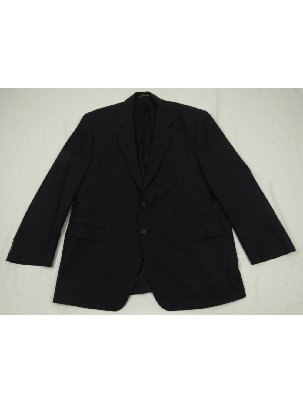 Lauren Ralph Lauren 100% Pure New Wool 2 Button Blazer Sport Coat Jacket 46 R